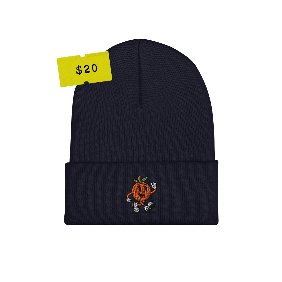 The Citrus City Cuffed Beanie - Navy