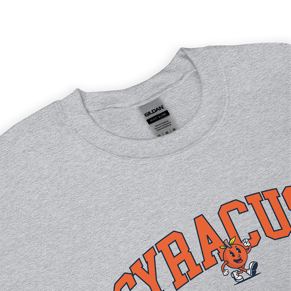 SYRACUSE UNISEX SWEATSHIRT - HEATHER GREY