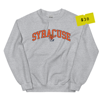 SYRACUSE UNISEX SWEATSHIRT - HEATHER GREY