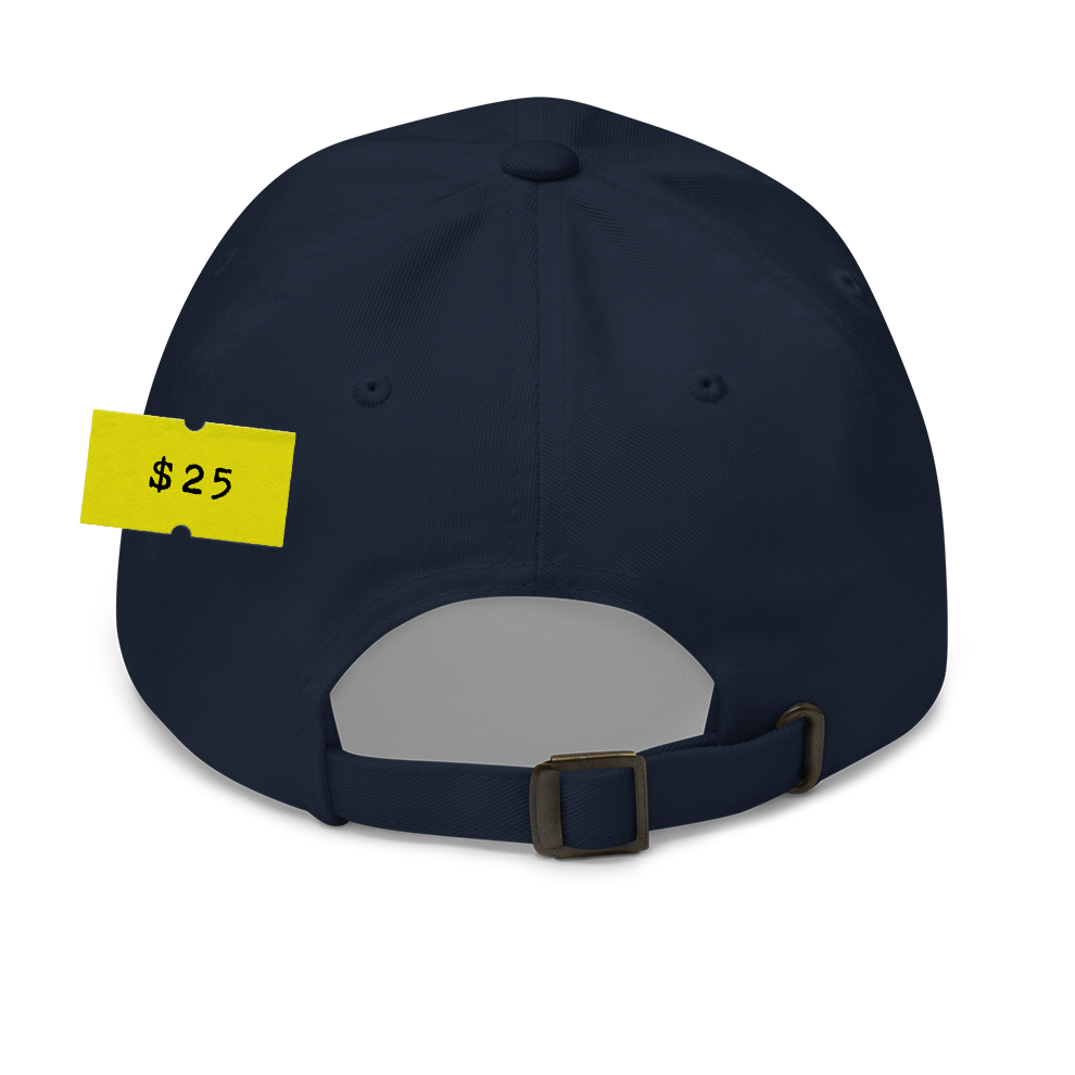 ORANGE MAN - DAD HAT - NAVY