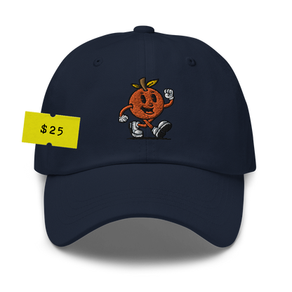 ORANGE MAN - DAD HAT - NAVY