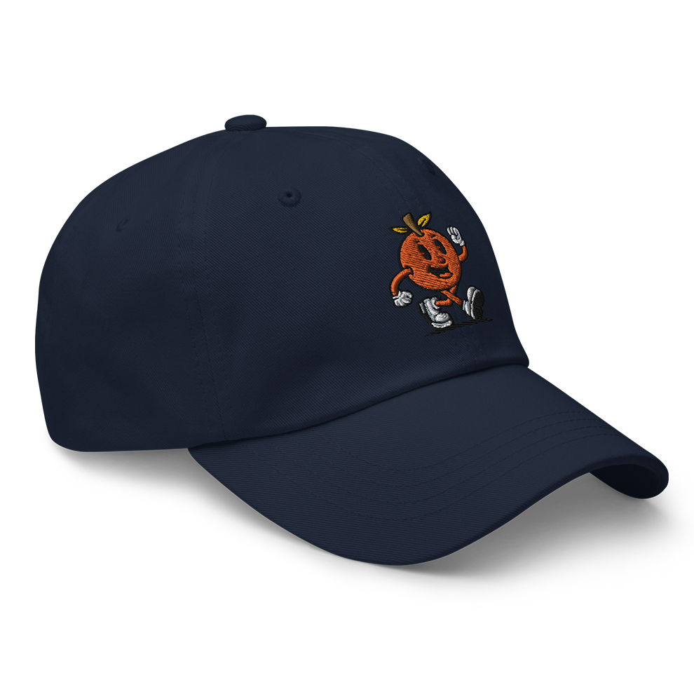 ORANGE MAN - DAD HAT - NAVY