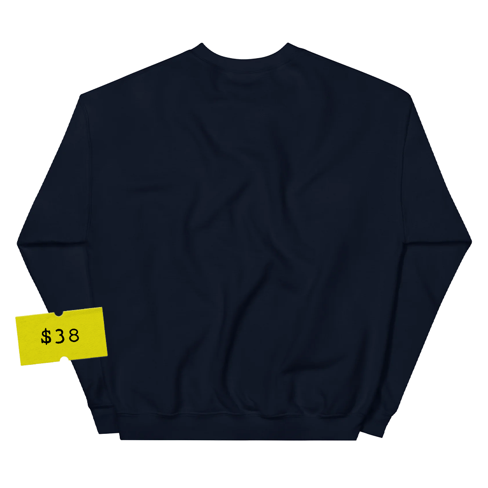 SYRACUSE UNISEX SWEATSHIRT - NAVY