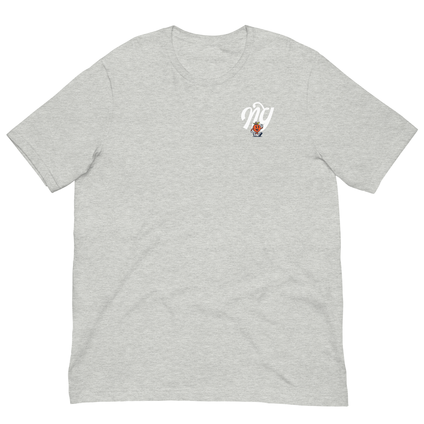 NY TEE- GREY HEATHER