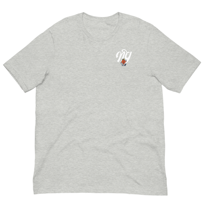 NY TEE- GREY HEATHER