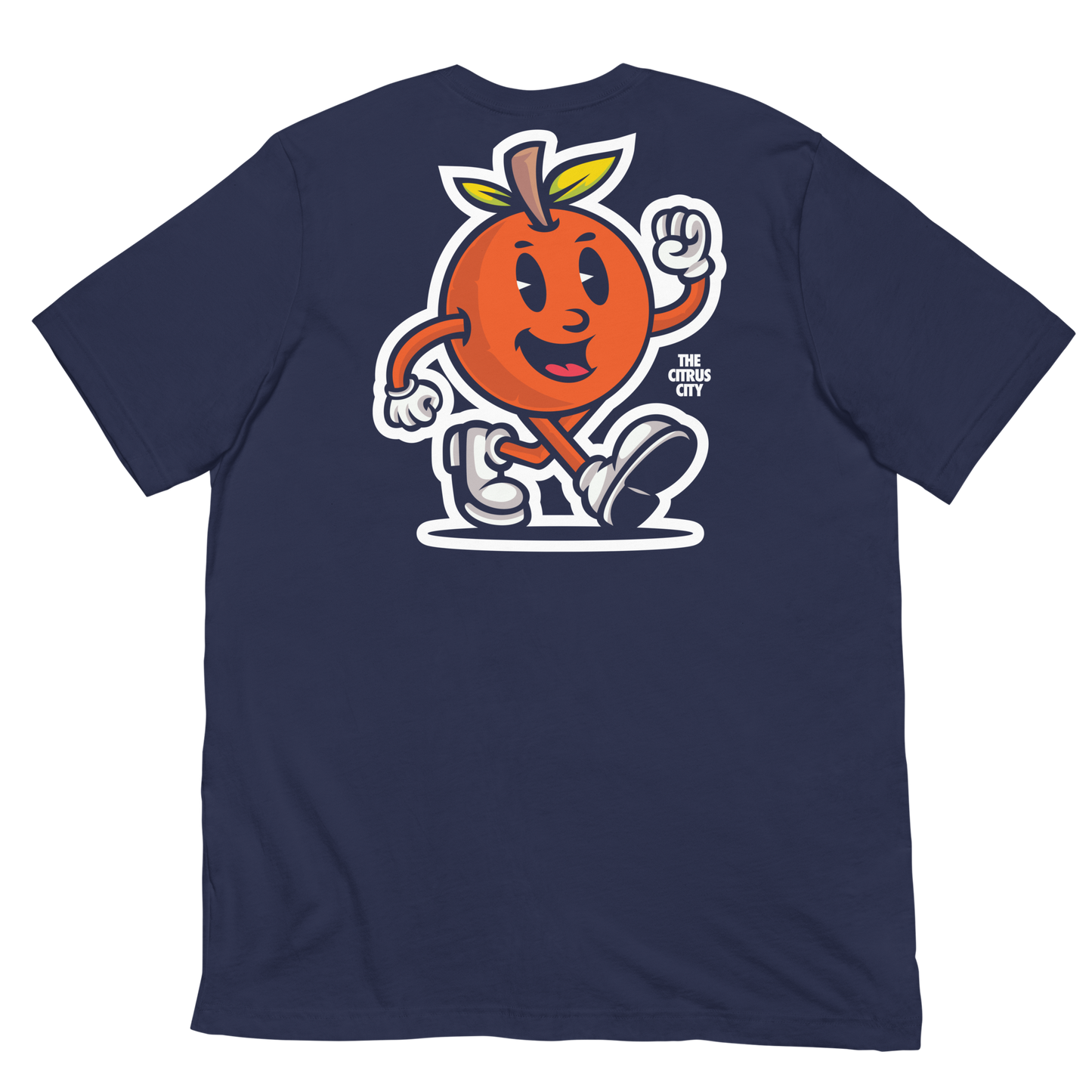 ORANGE MAN TEE - UNISEX - NAVY